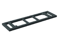 U-Platte für Kantenscharnier 4510 / 4511-4510U5-Rahrbach U-Platte für Kantenscharnier 4510 / 4511-4510U5-U-Platte, Kühl- & Tiefkühlraumtürverschlüsse-Rahrbach