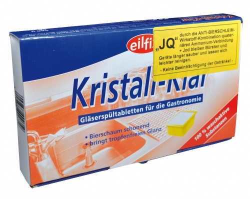 EILFIX Gläserspültabletten Kristall Klar-arB217-elfix Kristall-Klar, EILFIX Gläserspültabletten Kristall Klar -Eilfix