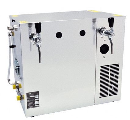 Mokri rashladni uređaj, 2-linijski, 100 litara/h kombinirani rashladni uređaj, prateće i kontinuirano hlađenje u jednom uređaju