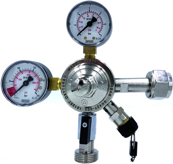 CO2-AFG reduktor tlaka tip OXYTURBO 0-10/7 bar