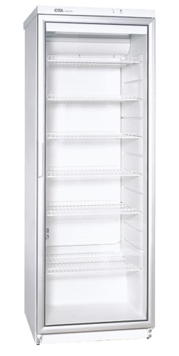 Hladnjak sa staklenim vratima - CD 350 WHITE N s konvekcijskim hlađenjem