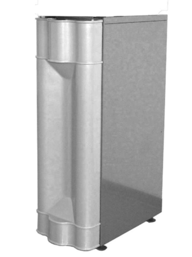 Donji ormarić (prilagođen obliku) za CT 30 Poseidon s magnetskim zatvaračem vrata, skladišni prostor 112 litara, verzija